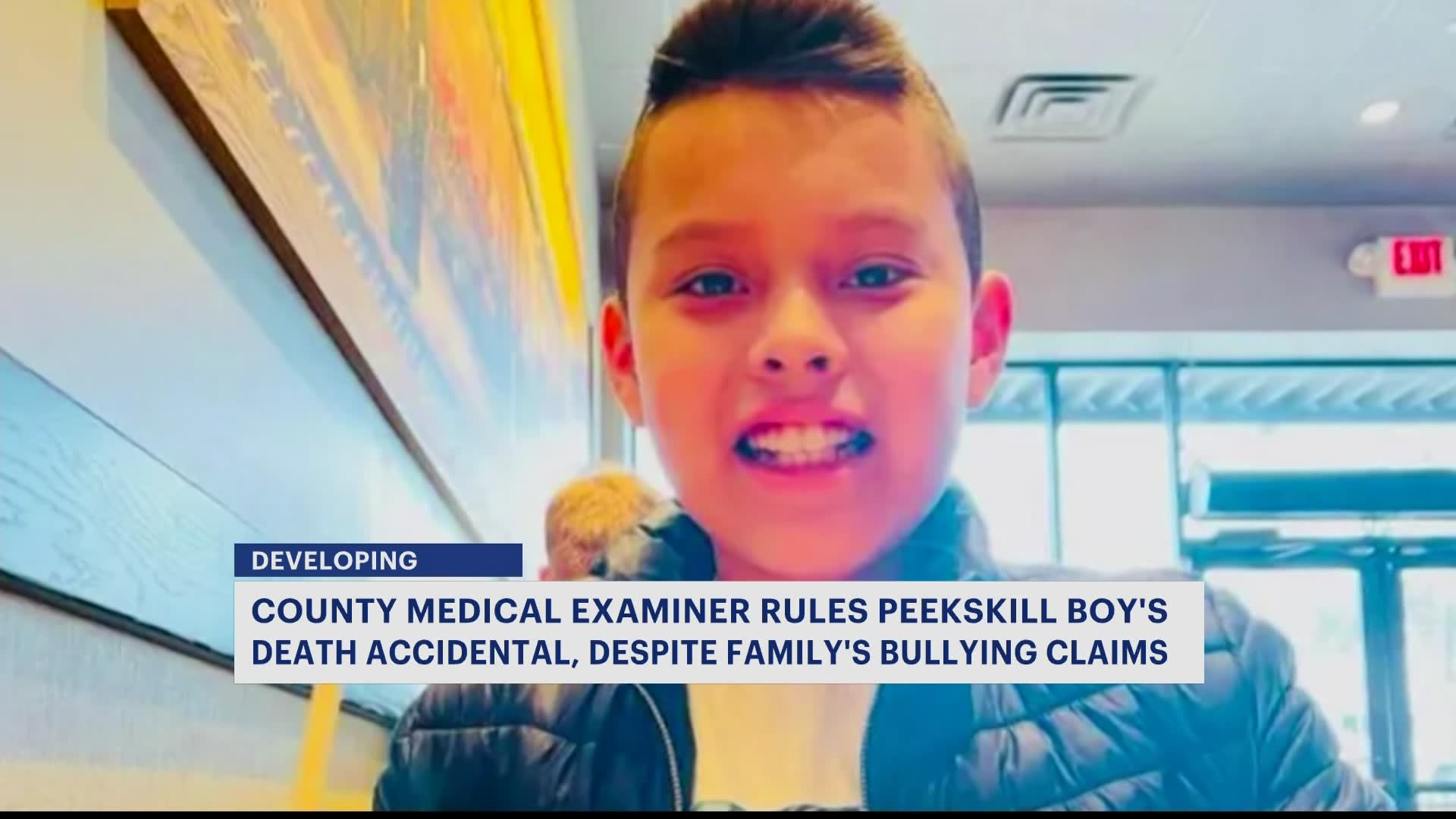 Medical examiner Peekskill boy died of asphyxia by hanging but manner