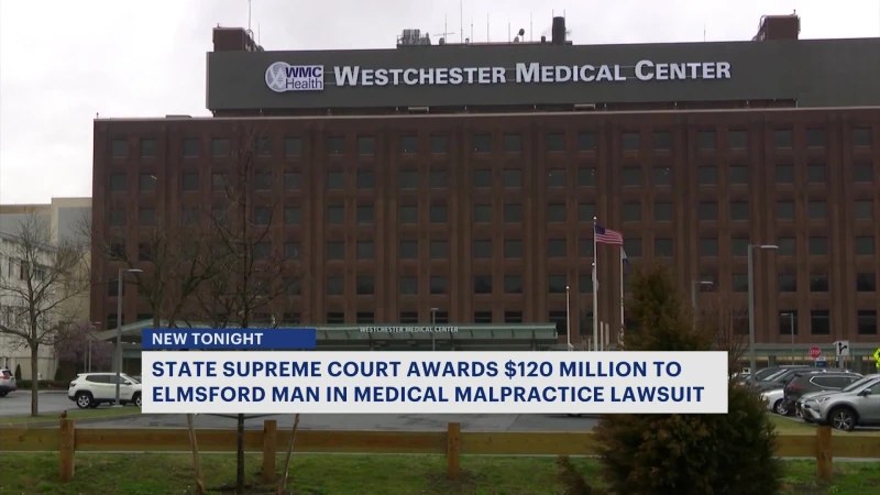 Story image: Jury awards $120M to Elmsford man in medical malpractice suit against Westchester Medical Center