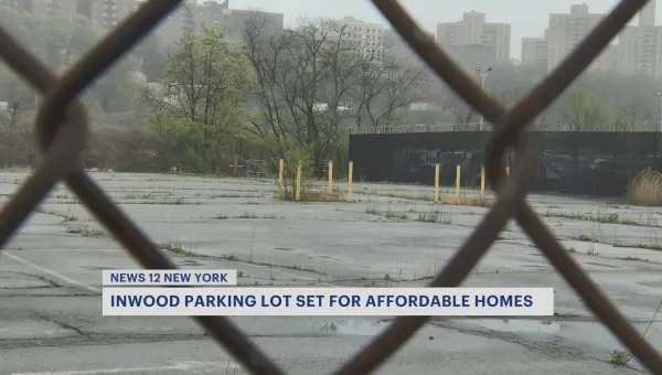 Inwood parking lot set to become affordable housing under Mayor Adams' initiative
