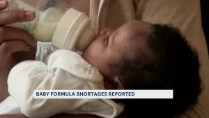 Baby formula shortages reported nationwide