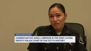Camden native makes history as city's 1st Latina deputy police chief 
