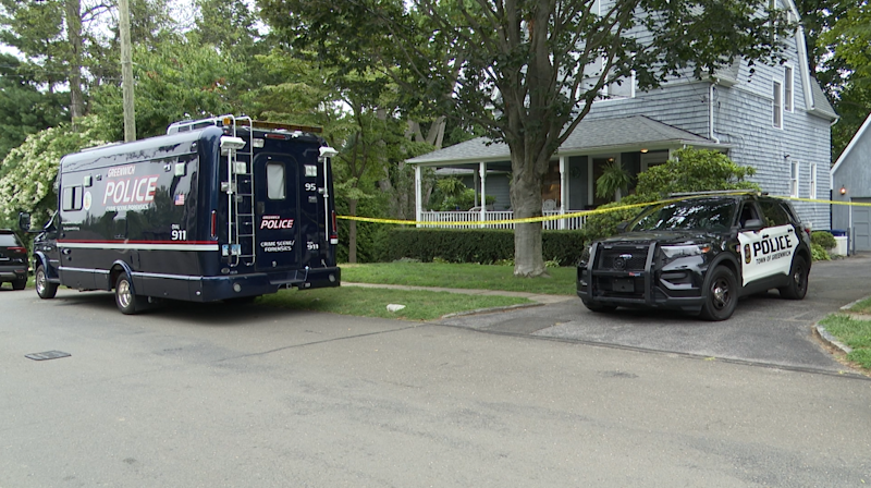 Story image: Police ID 2 people found dead inside Old Greenwich home 