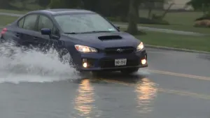 Heavy rains bring flooding to some Long Island communities