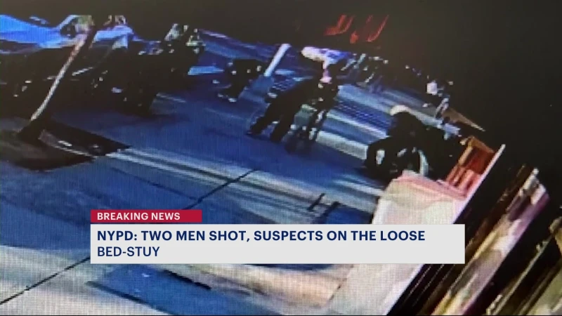 Story image: NYPD: 2 people shot in Bed-Stuy, suspect at large