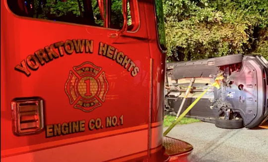 Yorktown Rollover Accident