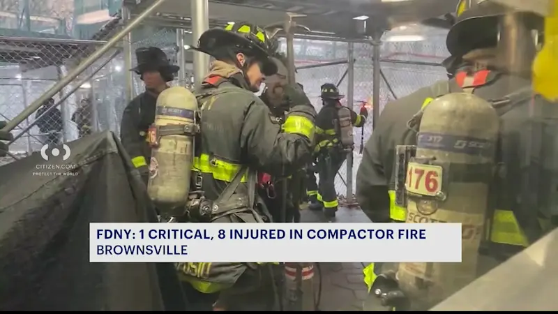 Story image: FDNY: 1 critically injured in fire at Langston Hughes NYCHA complex