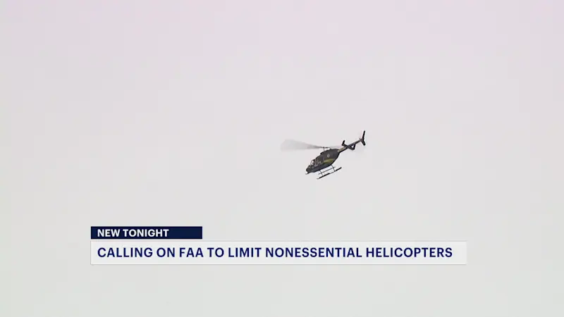 Story image: Gov. Murphy urges FAA to cut down on non-essential helicopter flights