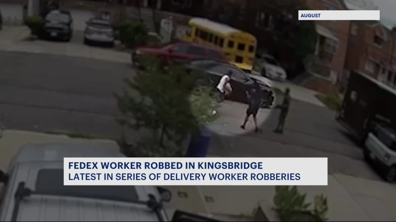 Story image: NYPD: 3 separate incidents of robberies against delivery workers in past 3 months