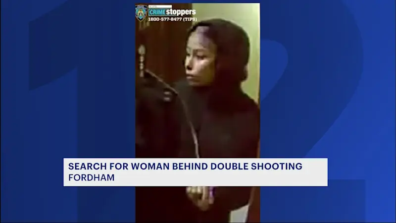 Story image: NYPD: Woman sought for double shooting in Fordham