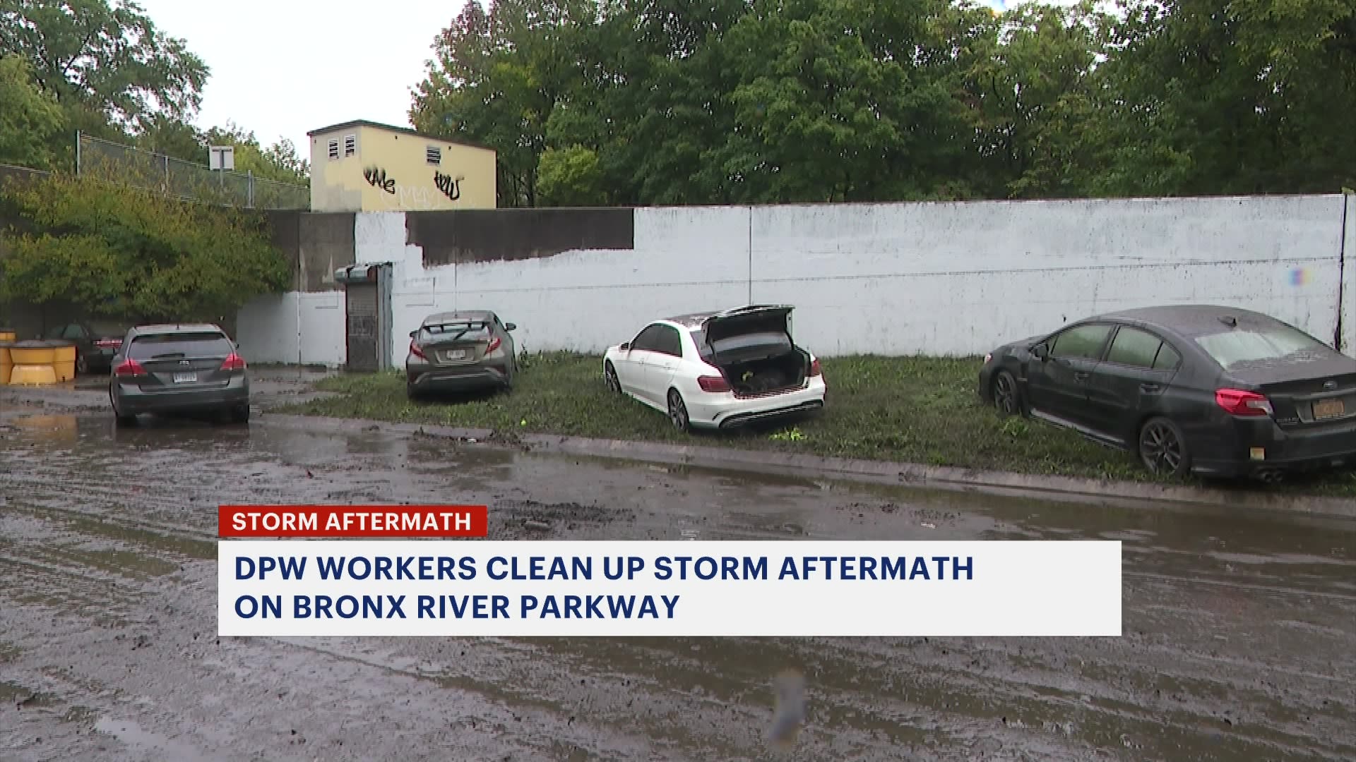 Bronx River Parkway reopens in Westchester; dozens of cars abandoned