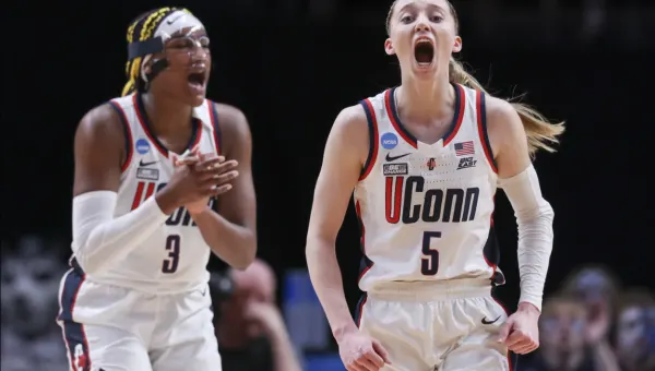 Paige Bueckers leads UConn women into 28th Elite Eight as Huskies hold off Duke 53-45