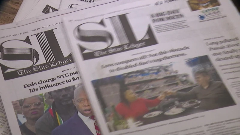 Story image: Star-Ledger, New Jersey’s largest daily newspaper, to end print editions next year