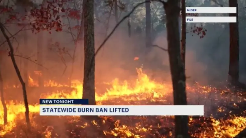 Story image: Fire restrictions lifted statewide following rainstorm, but officials urge caution