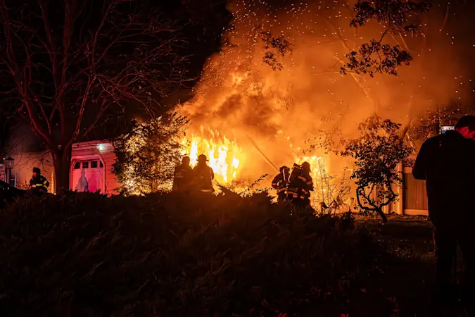 Story image: Man arrested for allegedly setting fire to neighbor’s house in Coram  