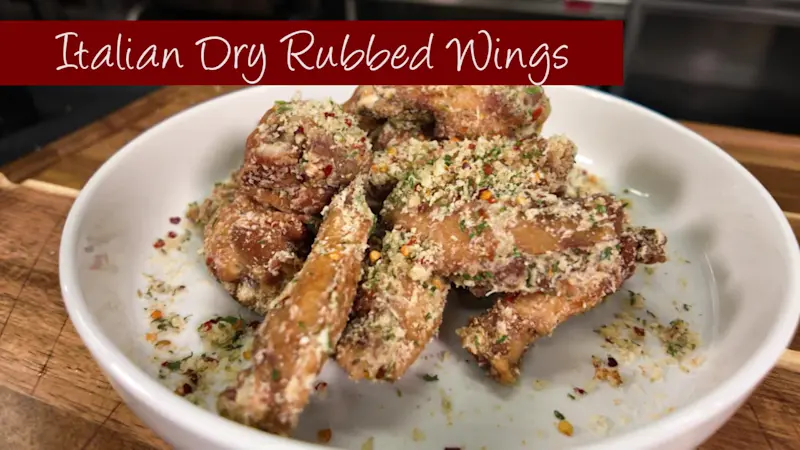 Story image: What's Cooking: Uncle Giuseppe's Marketplace's Italian Dry Rubbed Wings