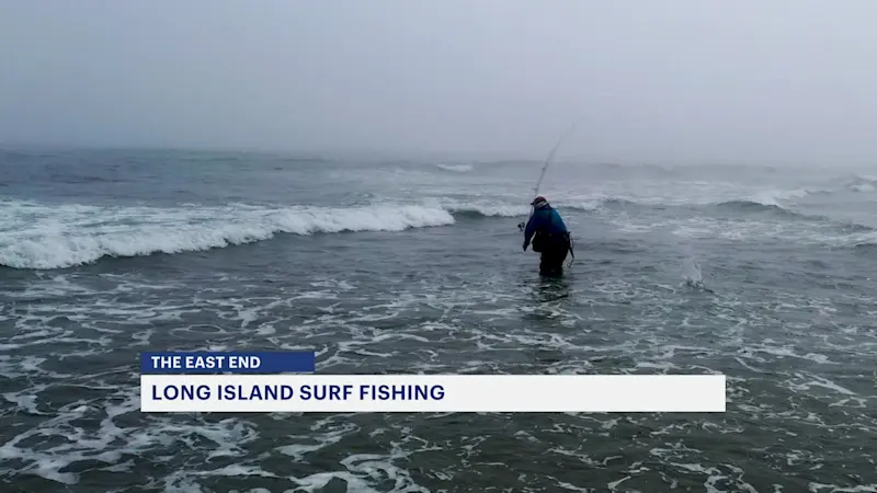 Story image: East End: Long Island Surf Fishing