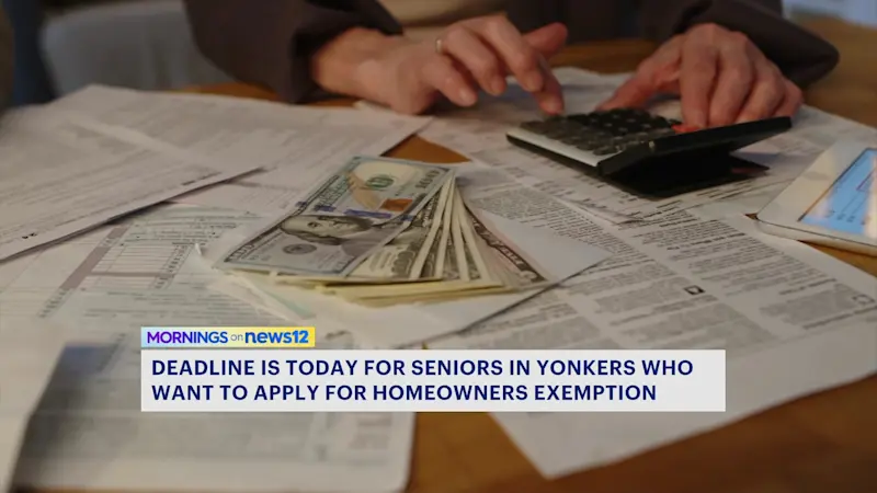 Story image: Deadline for seniors to file for property tax exemption is today 