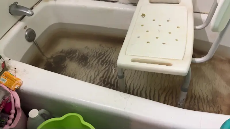 Story image: 'I haven’t showered since Thursday.' Sewage water fills bathtubs at Bayview Houses