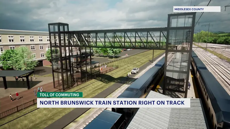 Story image: Toll of Commuting: North Brunswick making progress on new train station 