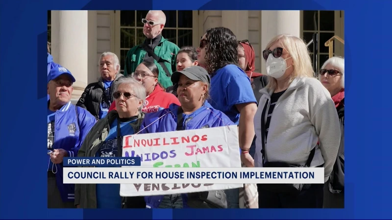 Story image: Power & Politics: Local Law 1 - council members rally for house inspection law implementation