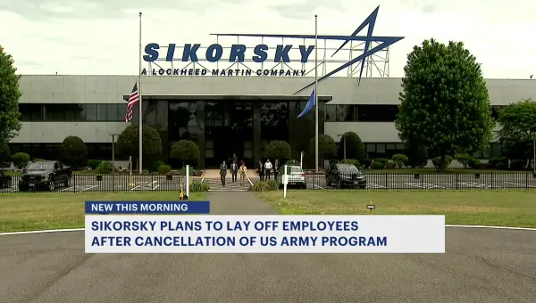Sikorsky plans to lay off employees following cancellation of U.S. Army program