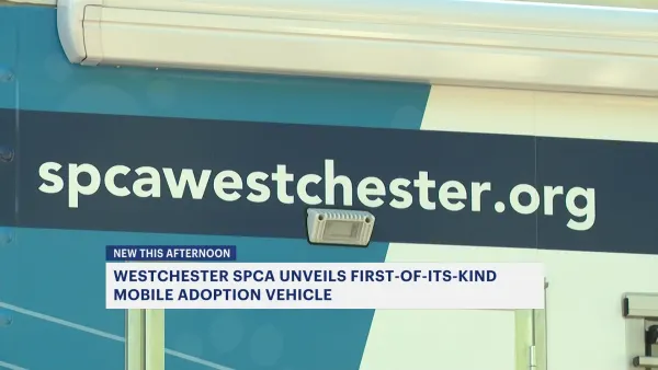 Westchester SPCA unveils first-of-its-kind mobile adoption vehicle