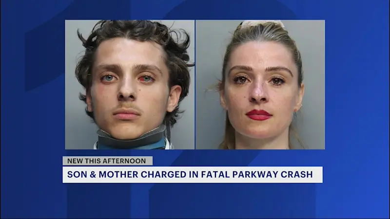 Story image: Mother and son accused of fleeing to Florida after crash extradited to NJ