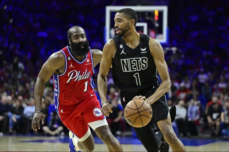 AP76ersBeatNetsGame1NBAPlayoffsRound1