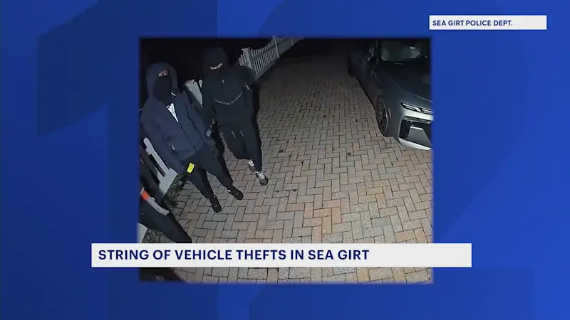 Story image: Thieves break into Sea Girt homes, steal several high-end vehicles