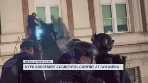 NYPD addresses accidental gunfire incident at Columbia University