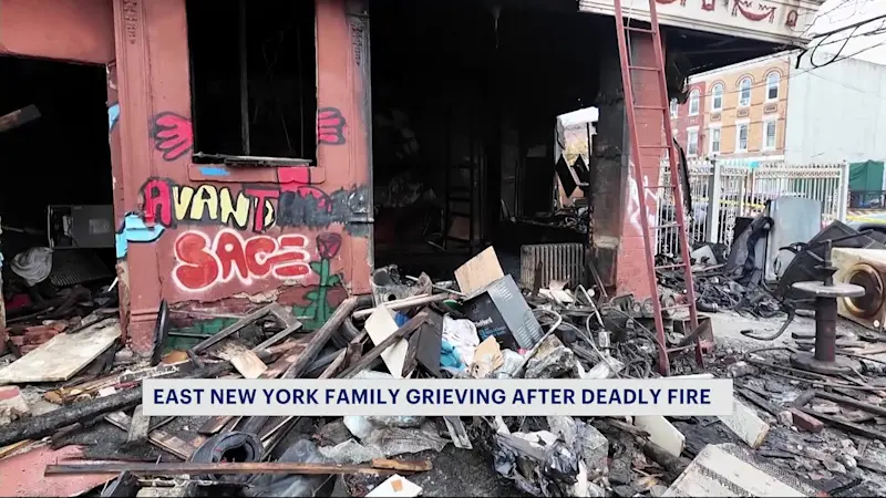 Story image: Officials: 1 person dead, 2 injured in East New York building fire