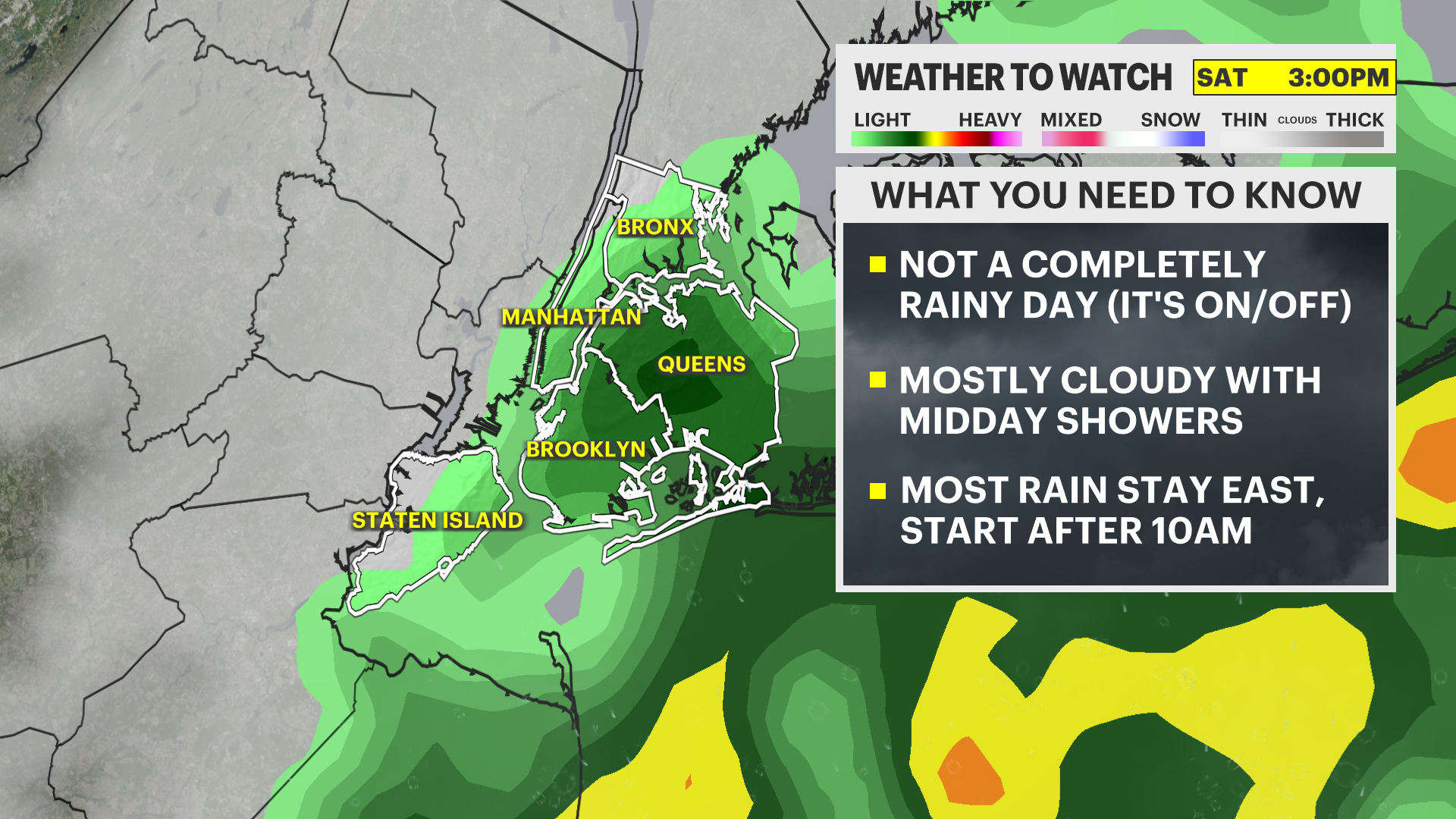 News 12 | Bronx | Cool And Cloudy Today And Showers For The Weekend In Nyc