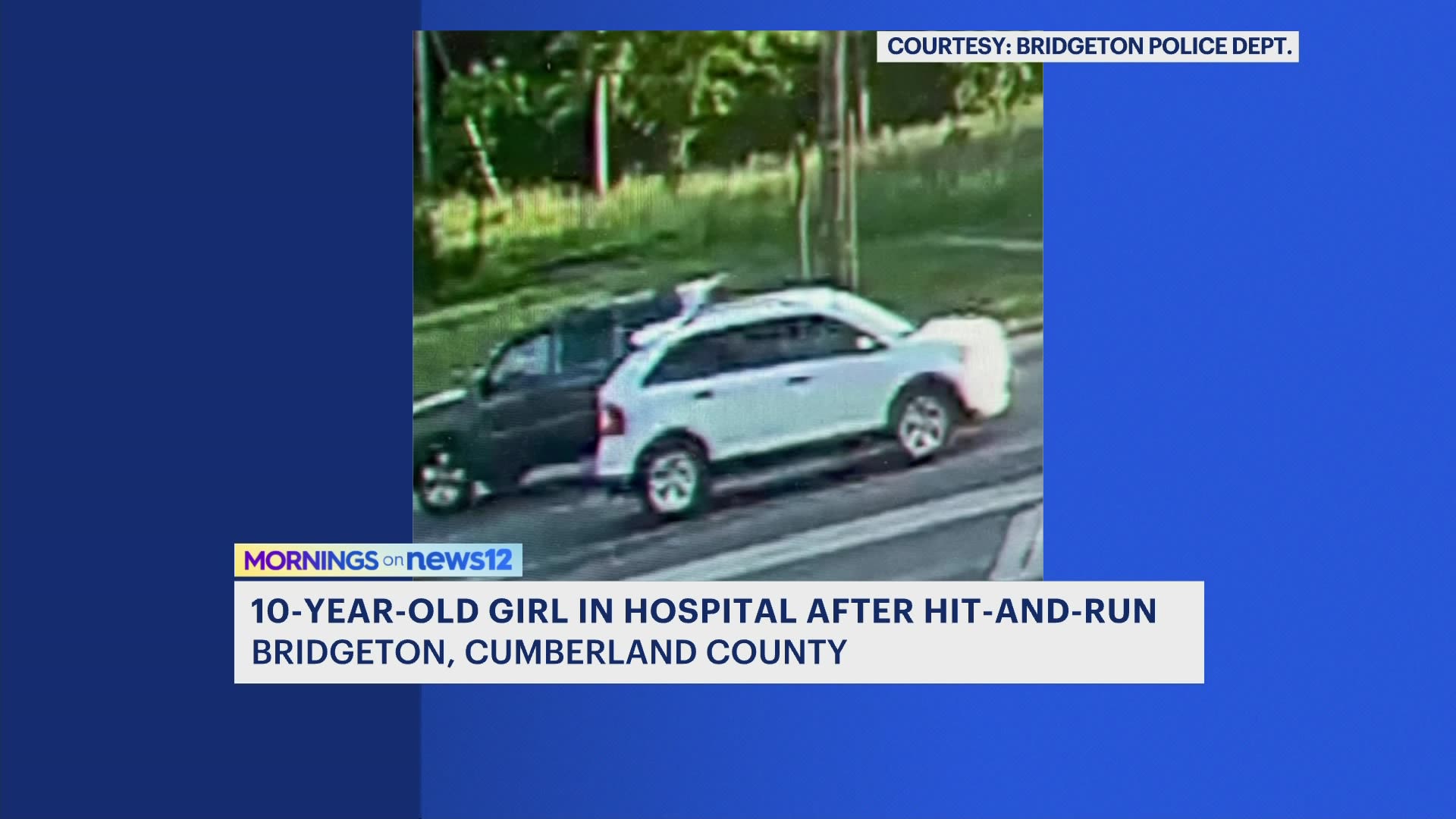 Police 10 Year Old Girl In Hospital After Hit And Run In Cumberland County