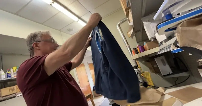 Story image: Greenwood Lake ‘Blanket Boss’ makes a name for his small business customizing keepsakes