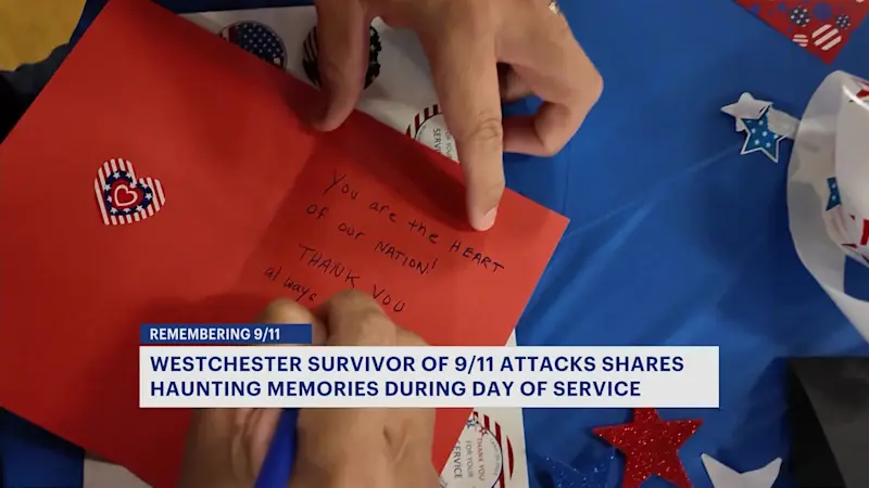 Story image: 9/11 survivor recalls attacks at community service event