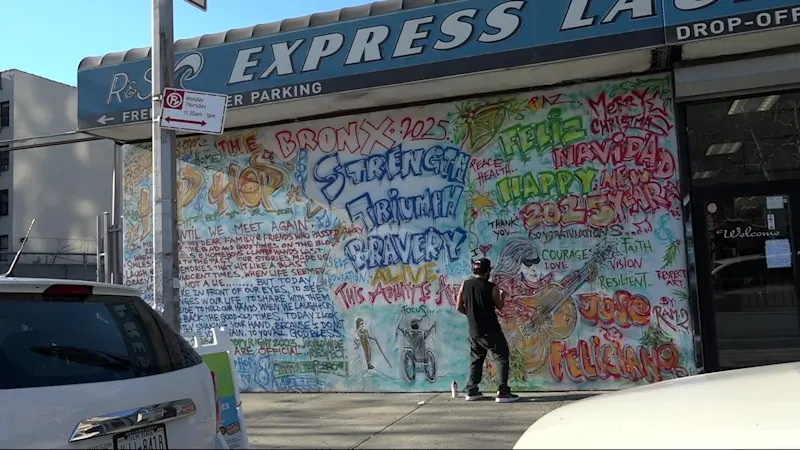 Story image: Bronx artist create mural for singer Jose Feliciano in West Farms