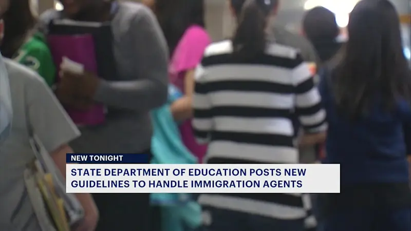 Story image: NJ Education Department updates protocols on dealing with immigration agents