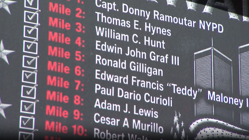 Story image: Norwalk police run 25 miles in 25 hours to raise money for Tunnel to Towers on 9/11