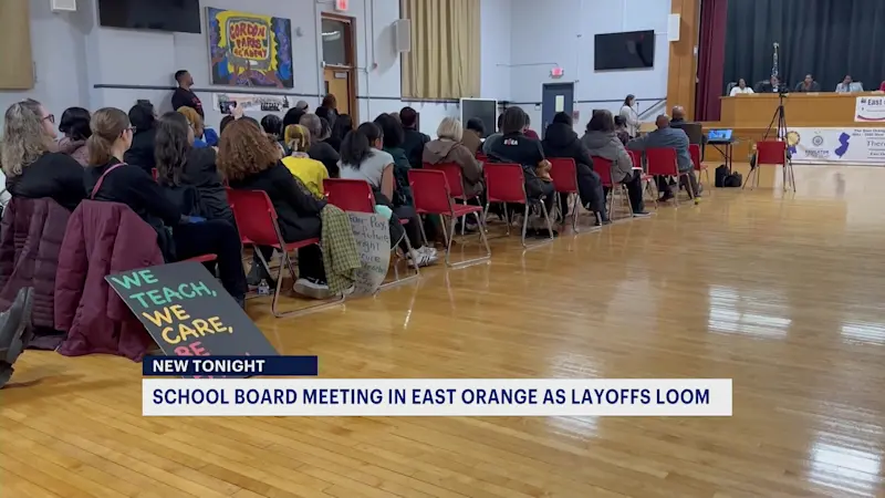 Story image: Answers remain unclear at East Orange schools one day away from layoffs