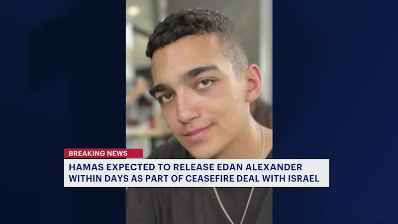 Story image: Tenafly's Edan Alexander to be released in Gaza ceasefire efforts, Hamas says
