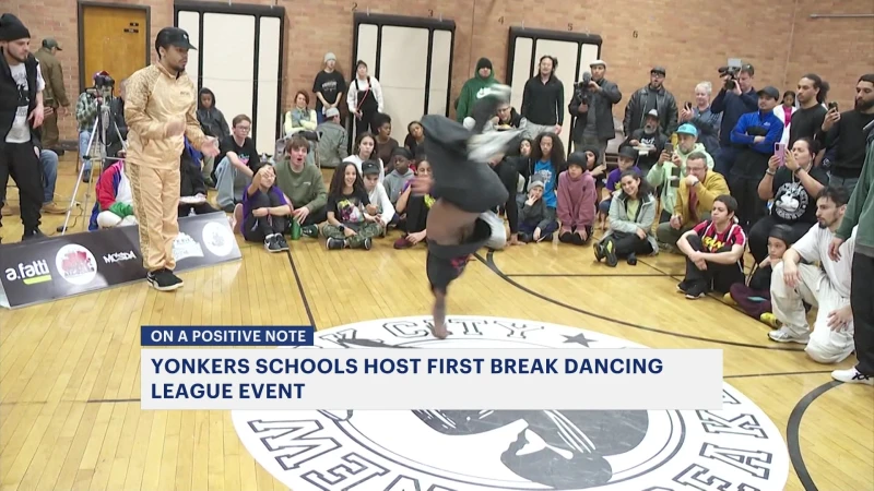 Story image: Breakdancing competition in Yonkers shines light on new Olympic sport