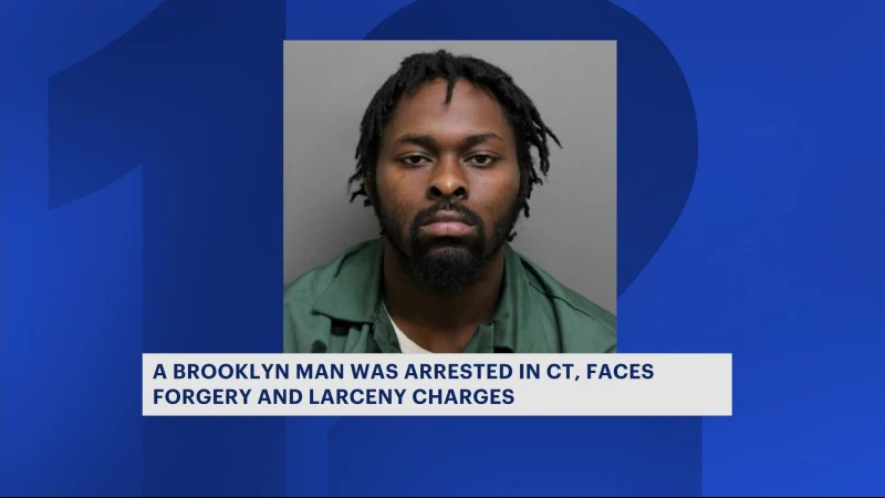 Story image: Brooklyn man arrested, charged with forgery and larceny in Connecticut 