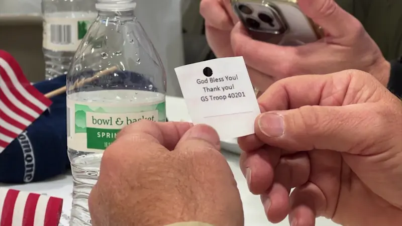 Story image: 'We do more than just cookies.' Girl Scouts shine, serve community at Suffern's Veterans Day event