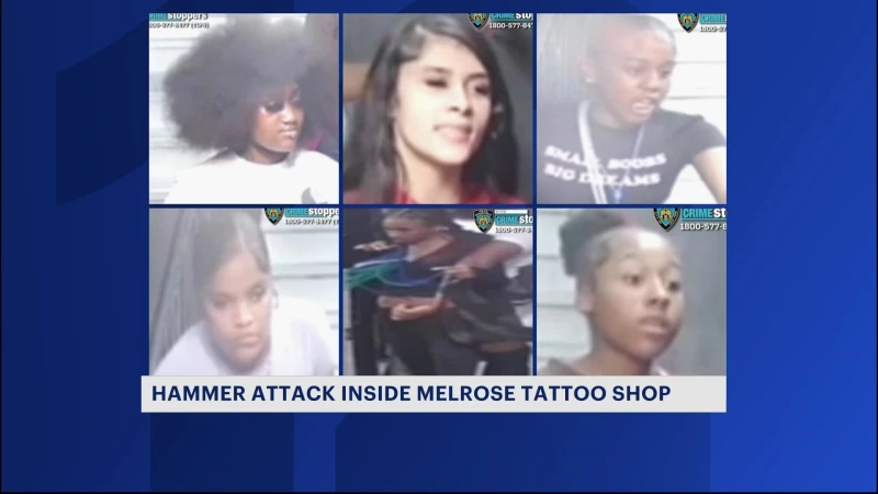 Story image: Police say August hammer attack happened inside a tattoo shop in Melrose