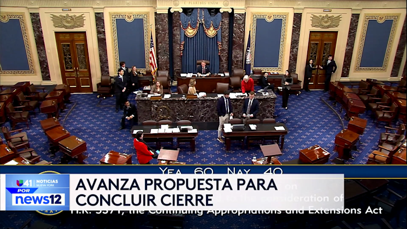 Story image: Univision 41 News Brief: Congreso avanza con un posible acuerdo para reabrir el gobierno