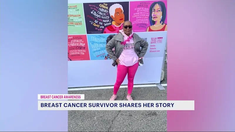 Story image: 7-year breast cancer survivor shares personal journey in hopes of inspiring others