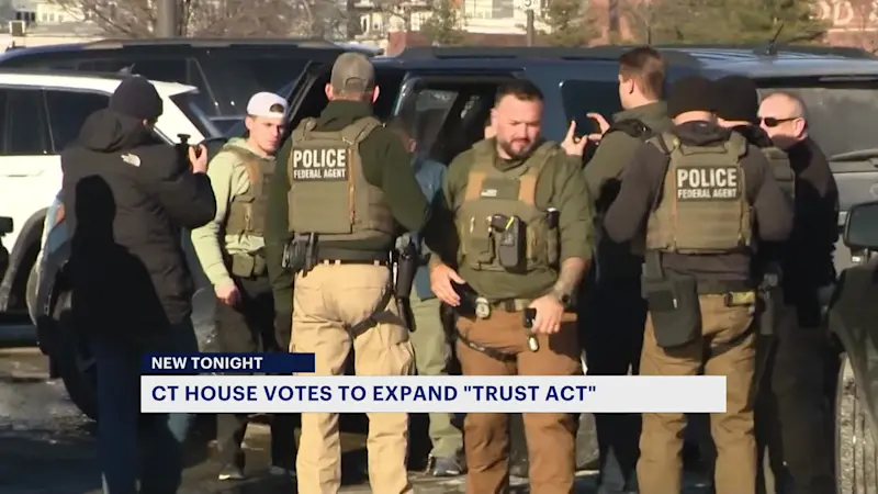 Story image: As immigration raids ramp-up, CT House votes to limit who can work with ICE