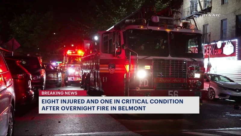 Story image: FDNY: 7 people injured in Belmont apartment fire