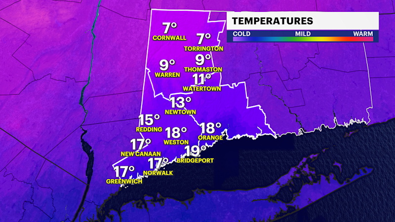 Story image: BITTER BLAST: Wind chills in single digits or teens today, snow showers possible Saturday 