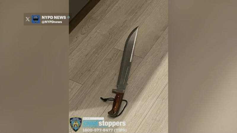 Story image: NYPD officer shoots man with machete in luxury Mott Haven apartment 